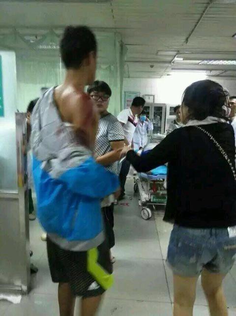 天津塘沽危化品仓库爆炸 附近各大医院人员爆满