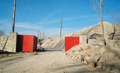 河北三河市矿山盗采复燃 一夜被盗10万吨(图)