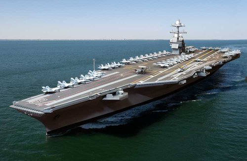 美国海军计划建造11艘福特级核动力航母_新闻_腾讯网