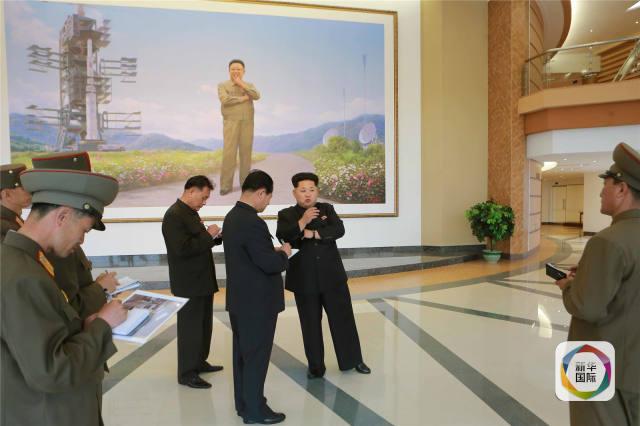 图说：发射卫星前金正恩都做了些什么