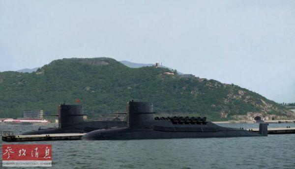 美媒：中国新型核潜艇将配24枚射程1万公里导弹