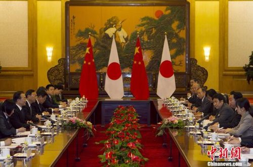 溫傢寶會見日本首相 重申釣魚島等問題原則立場