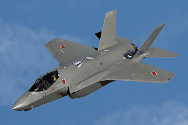 资料图:日本空中自卫队未来f-35战机想象图 原标题:俄媒:f35机动