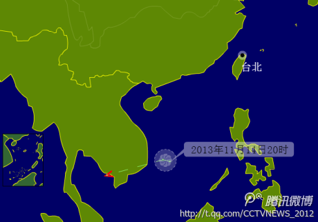 台风杨柳在南海南部生成 今或登陆越南
