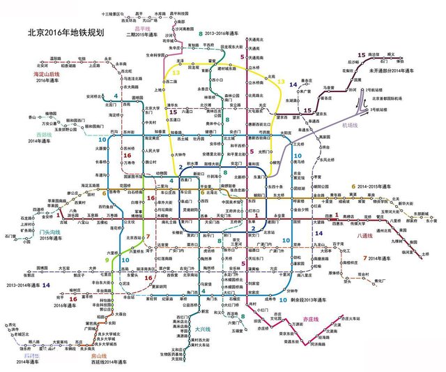 北京地铁8号线新线今日开通 将延伸至南锣鼓巷
