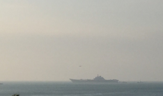 辽宁舰出太平洋后东绕台湾抵三亚 美方称无异议