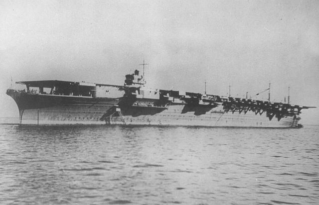 为与英美平起平坐 日本二战前疯狂造航母