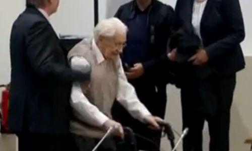 94岁高龄纳粹集中营簿记员被判四年监禁