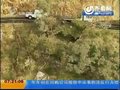 视频：夫妻驾车150米高悬崖坠落竟无大碍