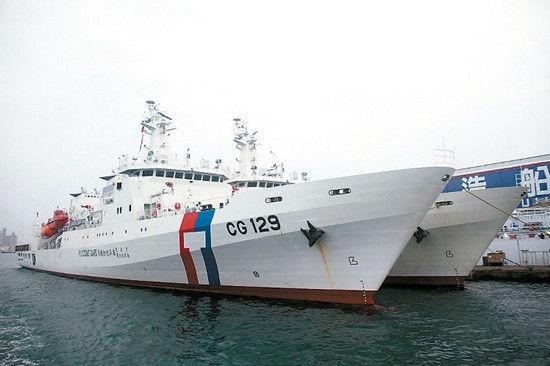 台湾最大海巡舰秘密首航南沙太平岛(图)