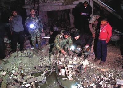 叙利亚连环爆炸致83死178伤 IS宣布制造此事