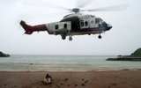 63名驴友海岛扎营遇台风 直升机冒险营救