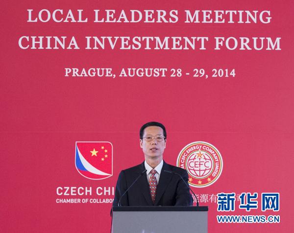 张高丽出席中国-中东欧国家地方领导人会议