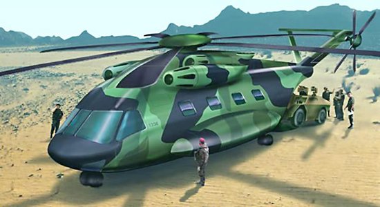 专家称中国应研制时速500公里级大型运输直升机