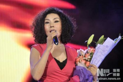 海南大海歌曲颁奖晚会举行 费翔现身演唱_新