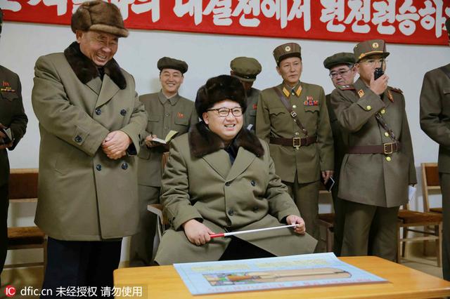 韩媒:金正恩一季度公开露面26次 军事领域占6成