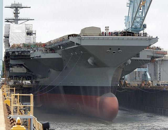 美军考虑修改航母建造计划：应对中俄反介入威胁