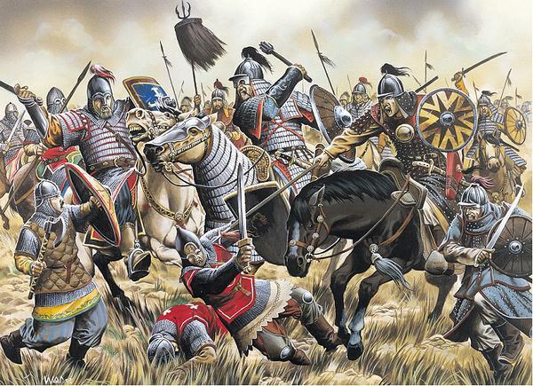 战役(1241年4月9日),西里西亚公爵亨利二世率领的四万波兰联军被蒙古