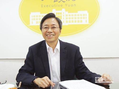 台当局新任“行政院长”张善政资料图