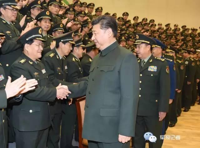  习近平 视察解放军报社 亲自 发微博 祝全军新年