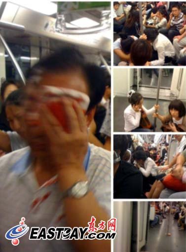 上海地铁十号线追尾事故微博牵动人心