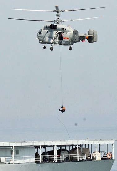 中俄軍演今日實兵實彈演練 將舉行海上閱兵儀式