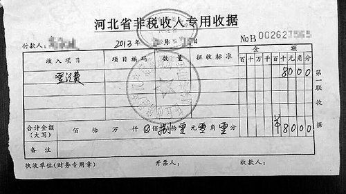 河北任丘开首套房证明收80元 物价局称系乱收