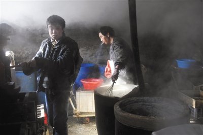 北京一黑豆腐作坊内智障劳工被虐致死