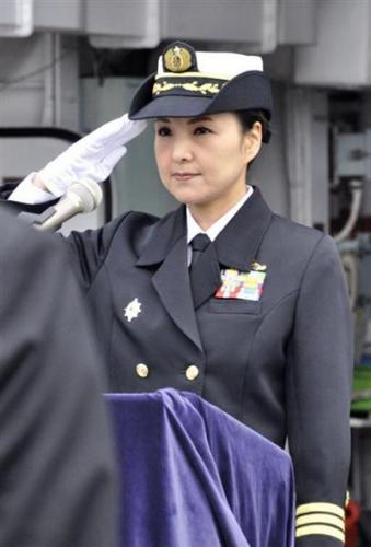 日本自卫队诞生首位女性护卫舰舰长