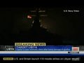 视频：实拍美军舰发射巡航导弹打击利比亚目标