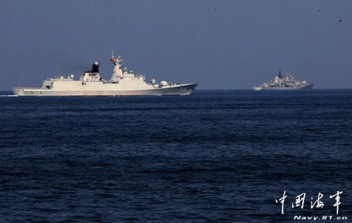 新媒：中国最大规模海军演习非回应美日韩演习