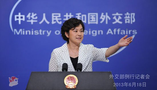 Spokesman of Ministry of Foreign Affairs: The old friend that Piao Jinhui is Chinese people (graph)