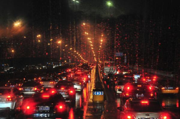 中国最堵城市排行榜