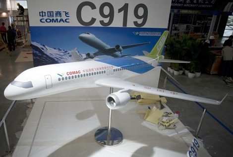 俄公司将为中国c919飞机生产钛合金冲压部件