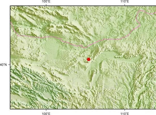 内蒙古阿拉善盟发生3.1级地震 震源深度6千米