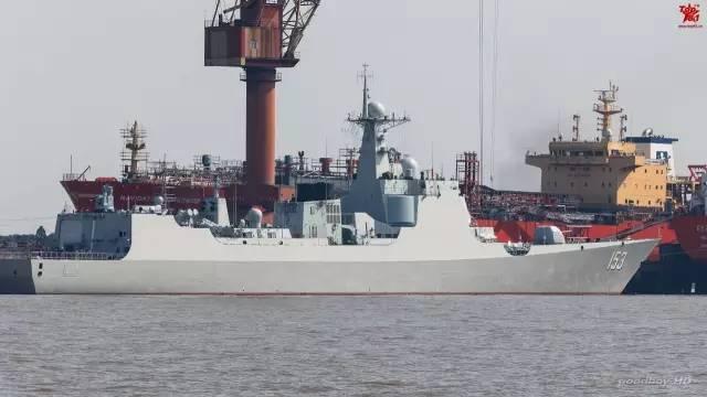 中国船厂里最后一艘052C神盾舰:霸气满满