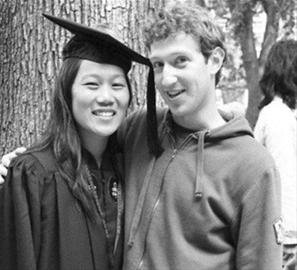 扎克伯格妻子与其相识于上厕所 是邓文迪老乡