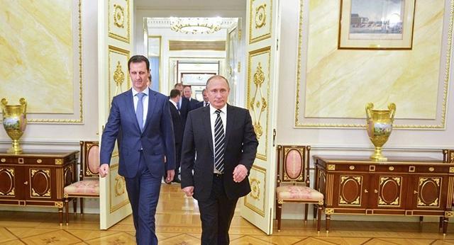 普京会见来访叙利亚总统 称俄愿合作解决叙危机 - tstv.cn