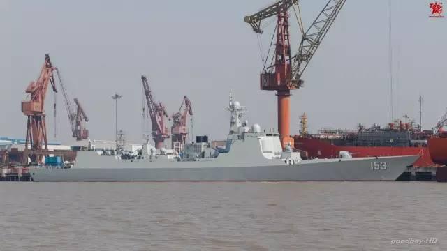 中国船厂里最后一艘052C神盾舰:霸气满满