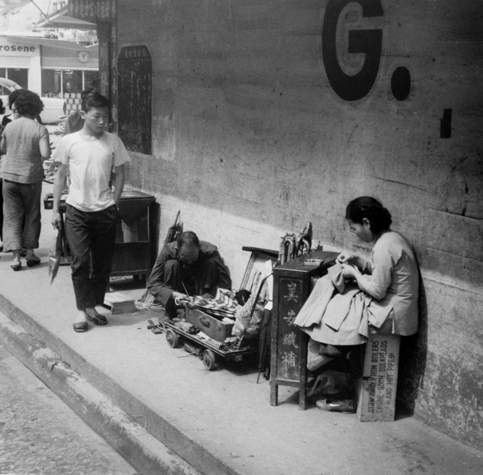 1951年,土瓜湾。 1951年,土瓜湾。