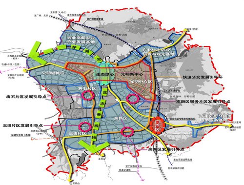 深圳市光明新区人口_位于光明新区的深圳市钟表产业集聚基地(时间谷).-光明