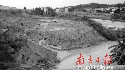 广东一镇政府非法征地逾千亩 记者采访遭殴打 