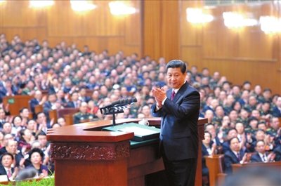 习近平向胡锦涛表示崇高敬意 赞誉10年卓越功勋