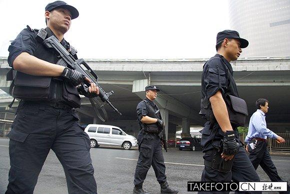 北京一线特警配发子弹增倍 遇暴恐分子直接开枪