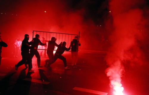 波兰首都华沙的“独立日”游行引发大规模骚乱。俄塔社
