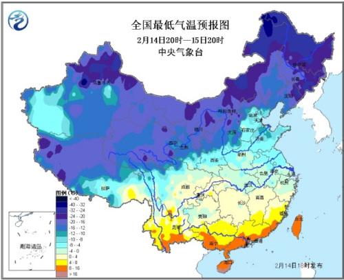 中央气象台:较强冷空气继续影响南方大部地区