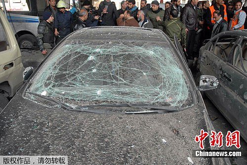 叙利亚首都发生爆炸 死伤者大多为平民(组图)