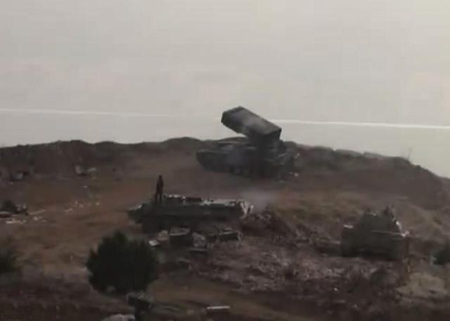 三种大杀器驾到 俄罗斯重型炮兵进入叙利亚作战