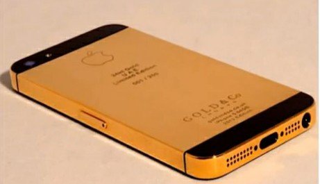 英珠宝商打造“黄金版iPhone5”已在迪拜上市