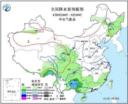 冷空气影响中国北方地区图片